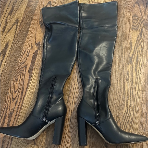 Marc Fisher Black above the knee Women's Boots - Picture 5 of 5